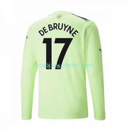 Manchester City De Bruyne 17 Third Shirt 2022-23 L/S